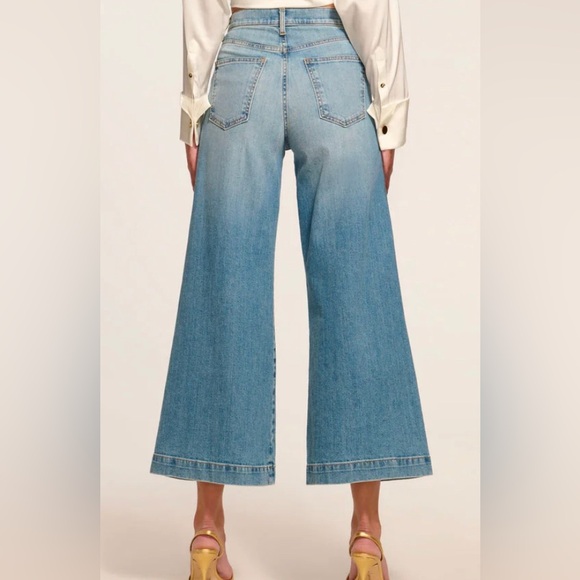 Ramy Brook Wide Leg Cropped Tyra Jean 27 - Picture 2 of 7